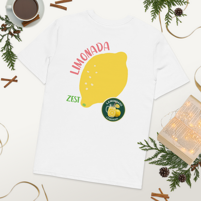 T-shirt en coton bio limonade